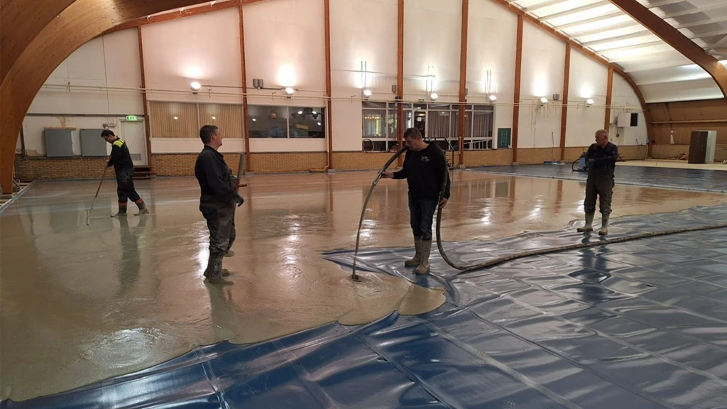 Weber Cemfloor - Padelbaan Epe