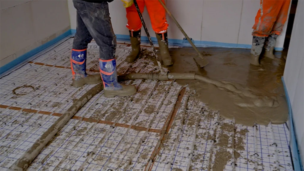Weber Cemfloor | Woningbouwproject Bergse Veld | Saint-Gobain Weber