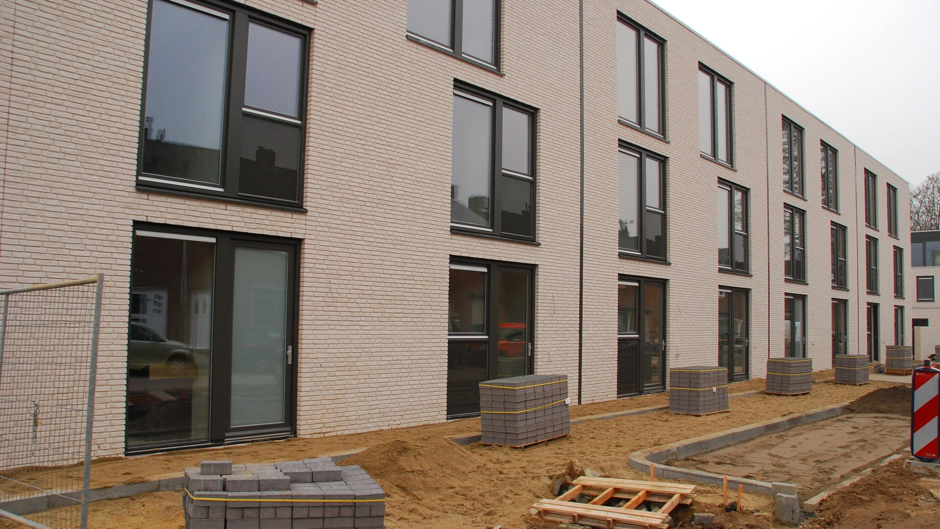 gehydrofobeerde gevelstenen - referentieproject