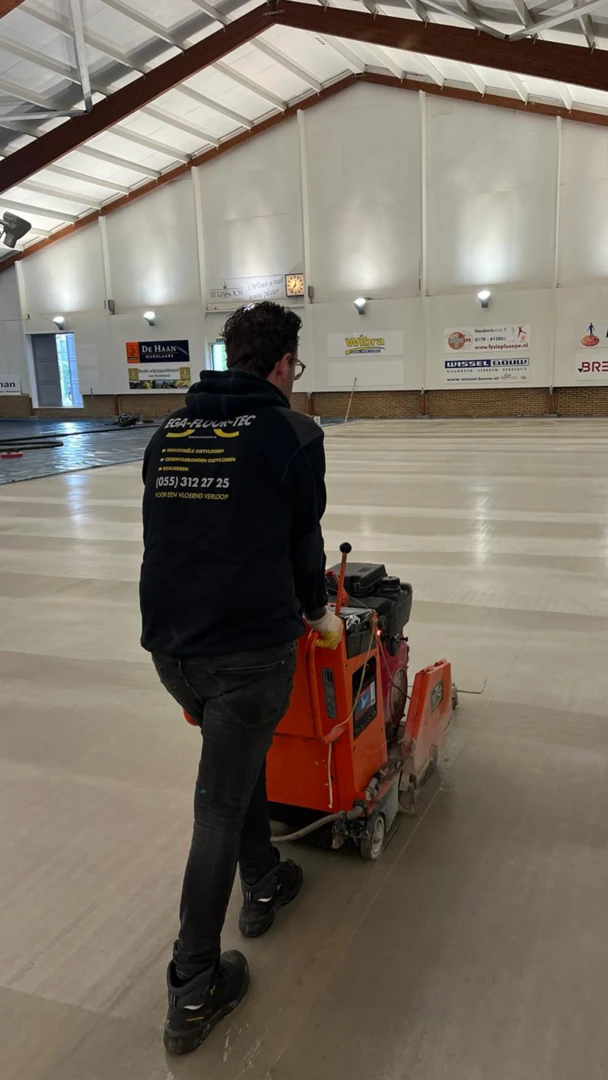 Weber Cemfloor - Padelbaan Epe