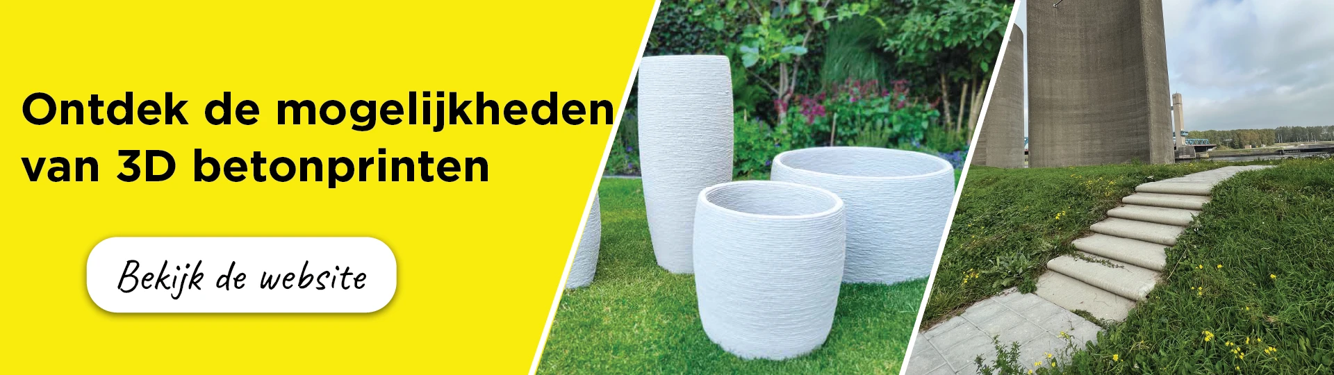 Ontdek de mogelijkheden van 3D betonprinten