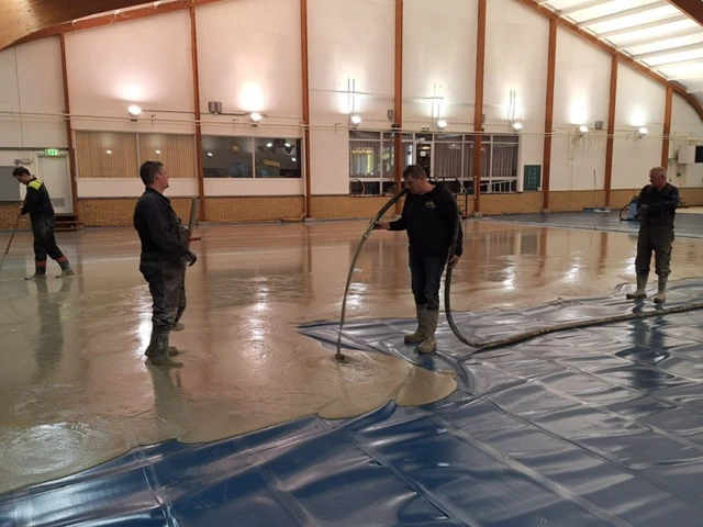 Weber Cemfloor - Padelbaan Epe