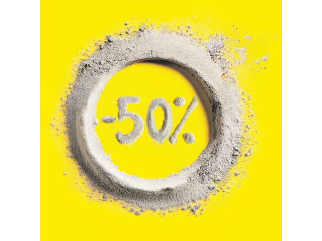 OptiCycled 95 - 50% minder cement