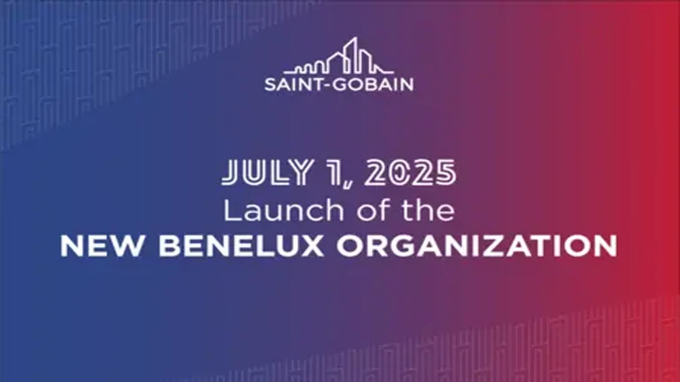 Saint-Gobain Benelux lanceert een nieuwe organisatiestructuur
